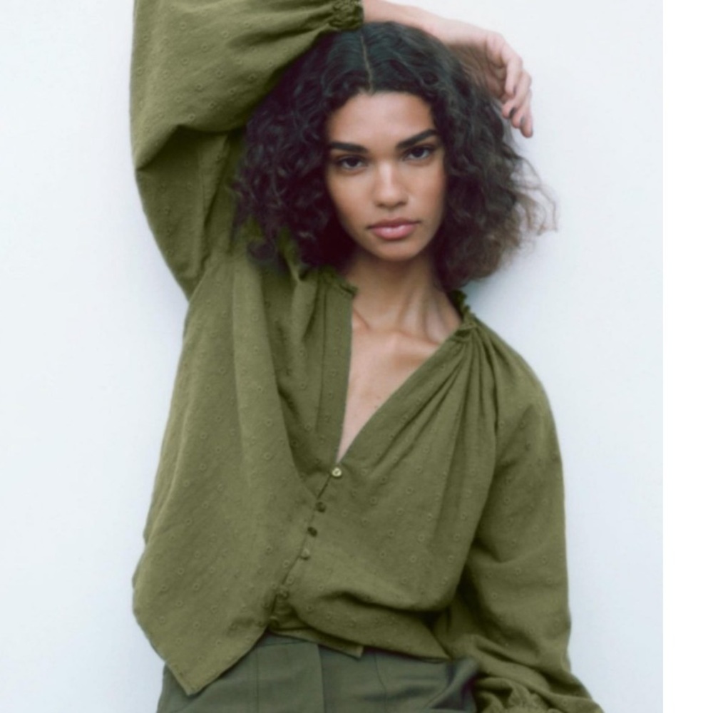Zara Embroidered Top